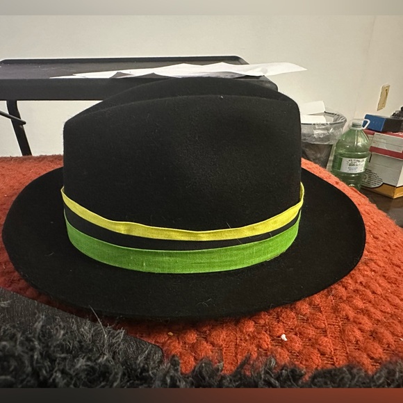 Selentino Sterling 100% fur felt fedora hat - Size 7 1/8 - Picture 2 of 15